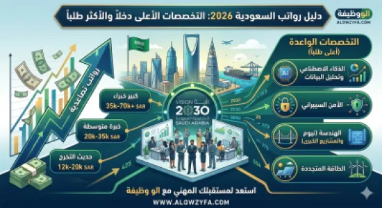 أكثر الوظائف طلباً في 2026/2027 : الدليل الشامل لسوق العمل المستقبلي — صورة 4
